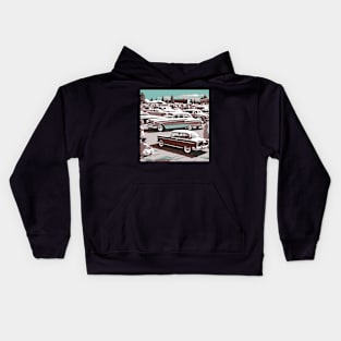 Gathering at the Drive-In Kids Hoodie